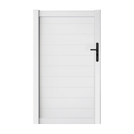 Portillon PVC sur mesure Arles (poignée à droite)