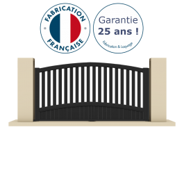 Portail coulissant aluminium sur-mesure MONT