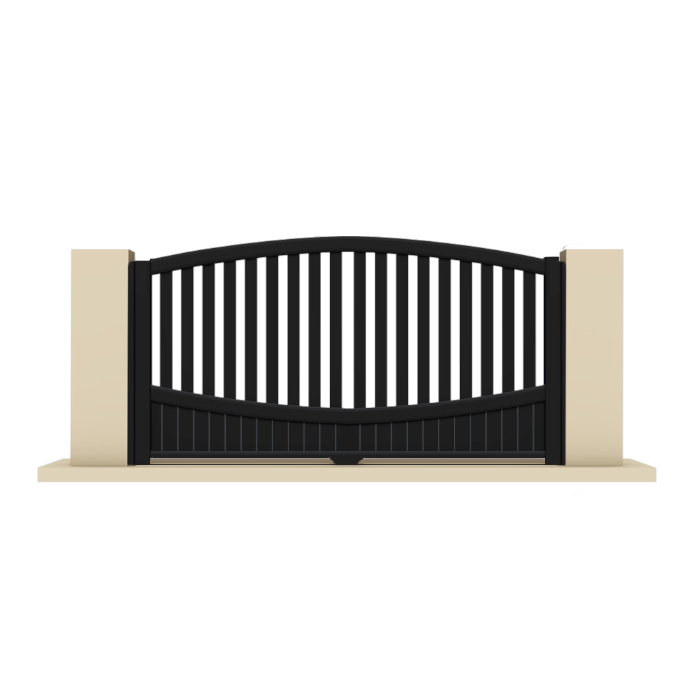 Portail coulissant aluminium sur-mesure CITIZ