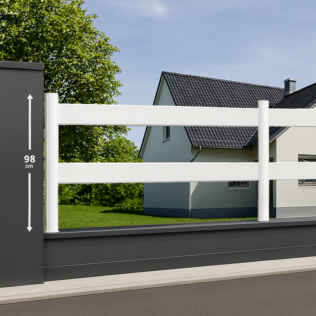 Module de clôture 1 lisse horizontale H 98