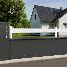 Module de clôture 1 lisse horizontale H 30