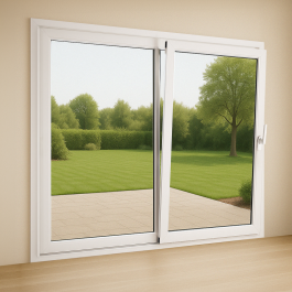 Baie à translation (vue intérieur)