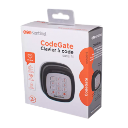 Clavier à code sans fil pour motorisation de portail