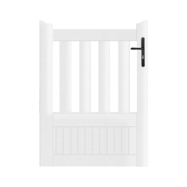 Portillon PVC standard ETRETAT blanc 1000x1250 mm (poignée à droite)