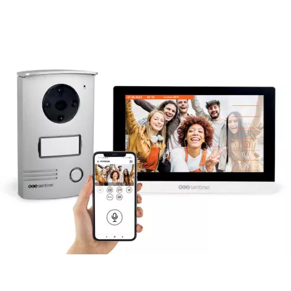 Interphone vidéo connecté filaire VISIODOOR WI-FI