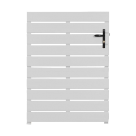 Portillon PVC standard LYON blanc 1000x1400 mm (poignée à droite)
