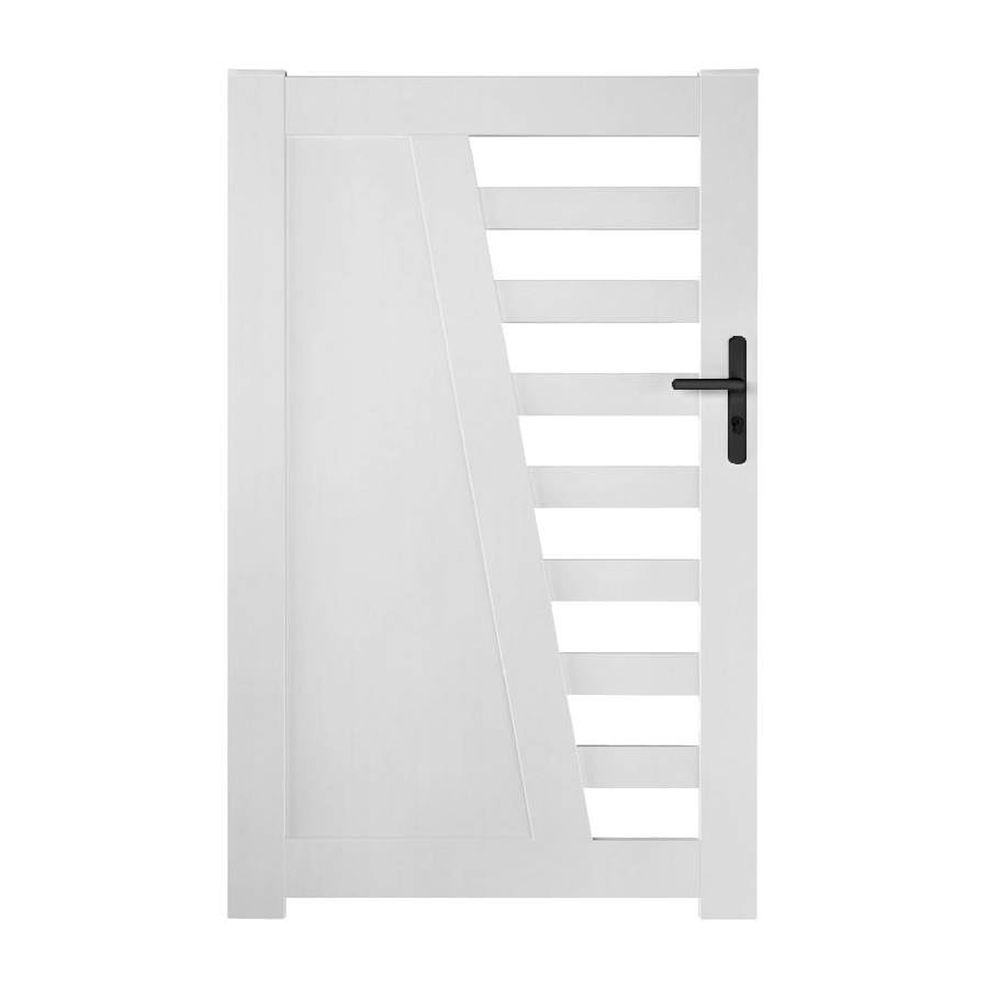 Portillon PVC standard CAMBRAI blanc 1000x1600 mm