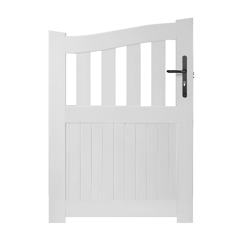 Portillon PVC standard HAMBOURG blanc GALBÉ 1000x1800 mm