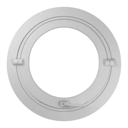 Oeil de boeuf rond basculant PVC ø tableau 1100 mm (fermé)