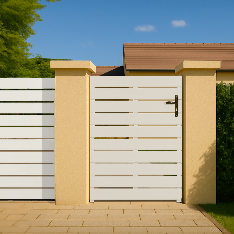 Portillon PVC sur mesure Lyon