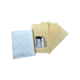 Kit de retouche pour rayures sur menuiserie en PVC blanc