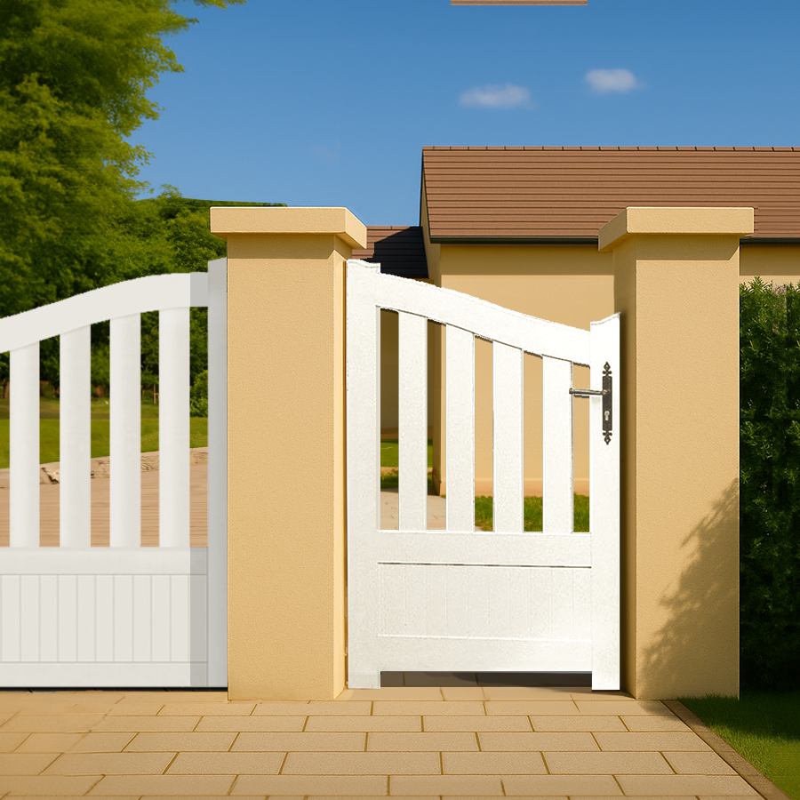 Portillon PVC sur mesure Brest