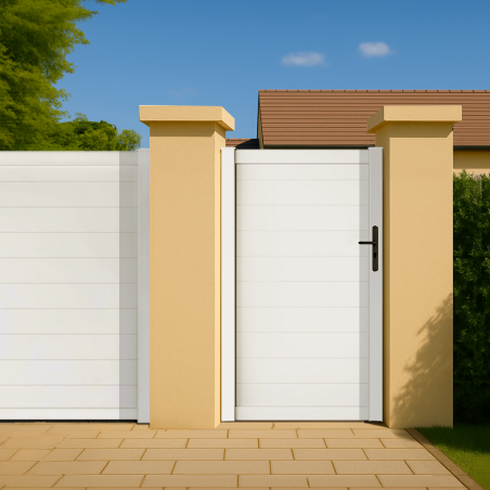 Portillon PVC sur mesure Arles