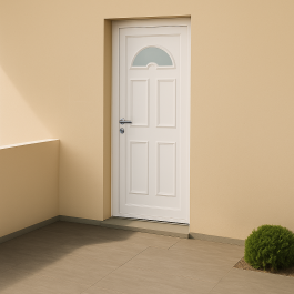 Porte d’entrée en PVC Eva 13 vitrée
