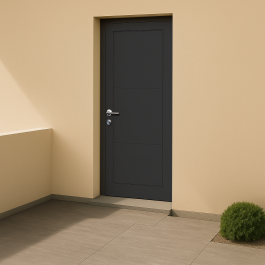 Porte d’entrée PVC couleur design 102-6