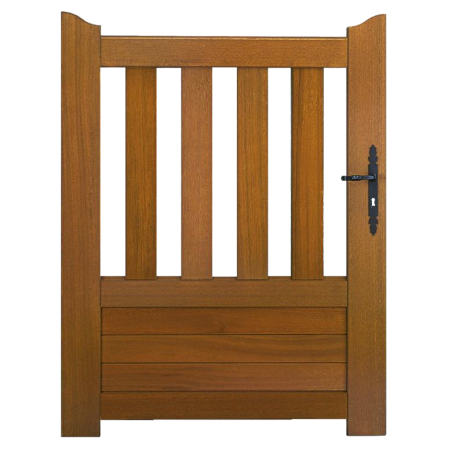 Portillon battant bois exotique sur-mesure AMIENS