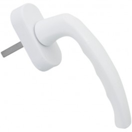 Poignée de Fenêtre PVC 2 vantaux H 115 x L 120 cm OB avec poignée