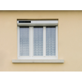 Volet Roulant Solaire PVC Rénovation (en situation)
