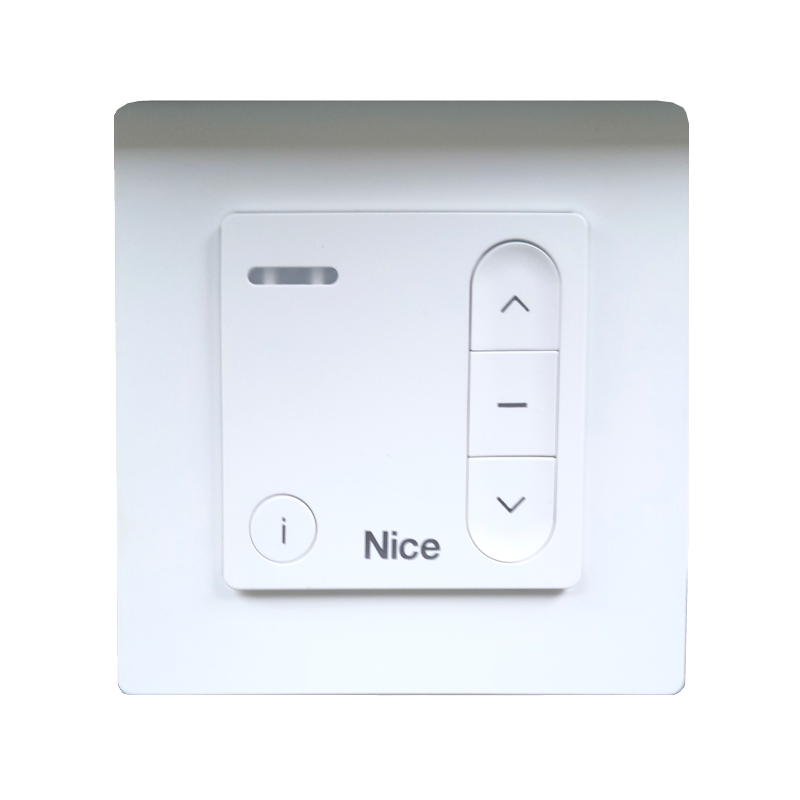Émetteur mural 1 canal NICE pour volet roulant solaire GEFRADIS