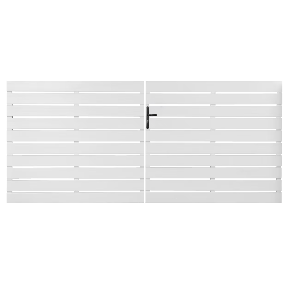 Portail battant PVC standard LYON blanc