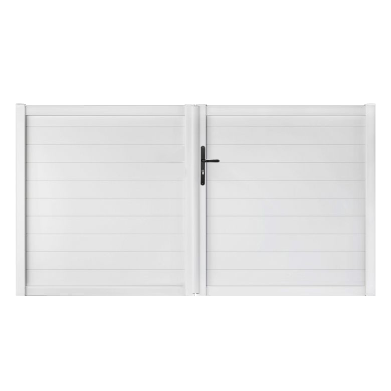 Portail battant PVC standard ARLES blanc