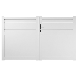 Portail battant PVC standard ARRAS blanc