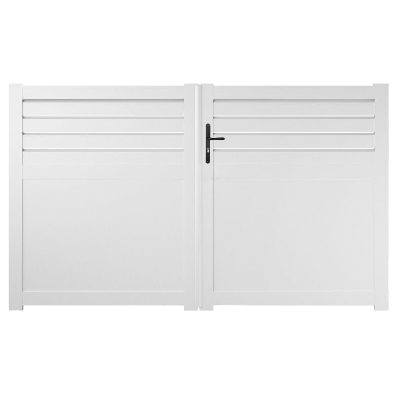 Portail battant PVC standard ARRAS blanc
