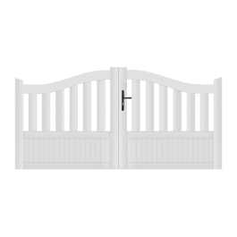 Portail battant PVC sur-mesure Brest Galbé