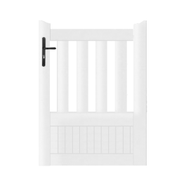 Portillon PVC sur mesure Etretat (poignée à gauche)