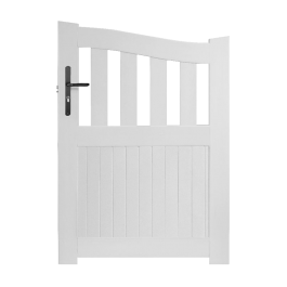 Portillon PVC sur mesure Hambourg (poignée à gauche)