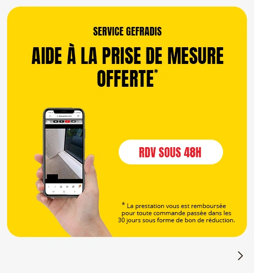 prise de mesure offerte